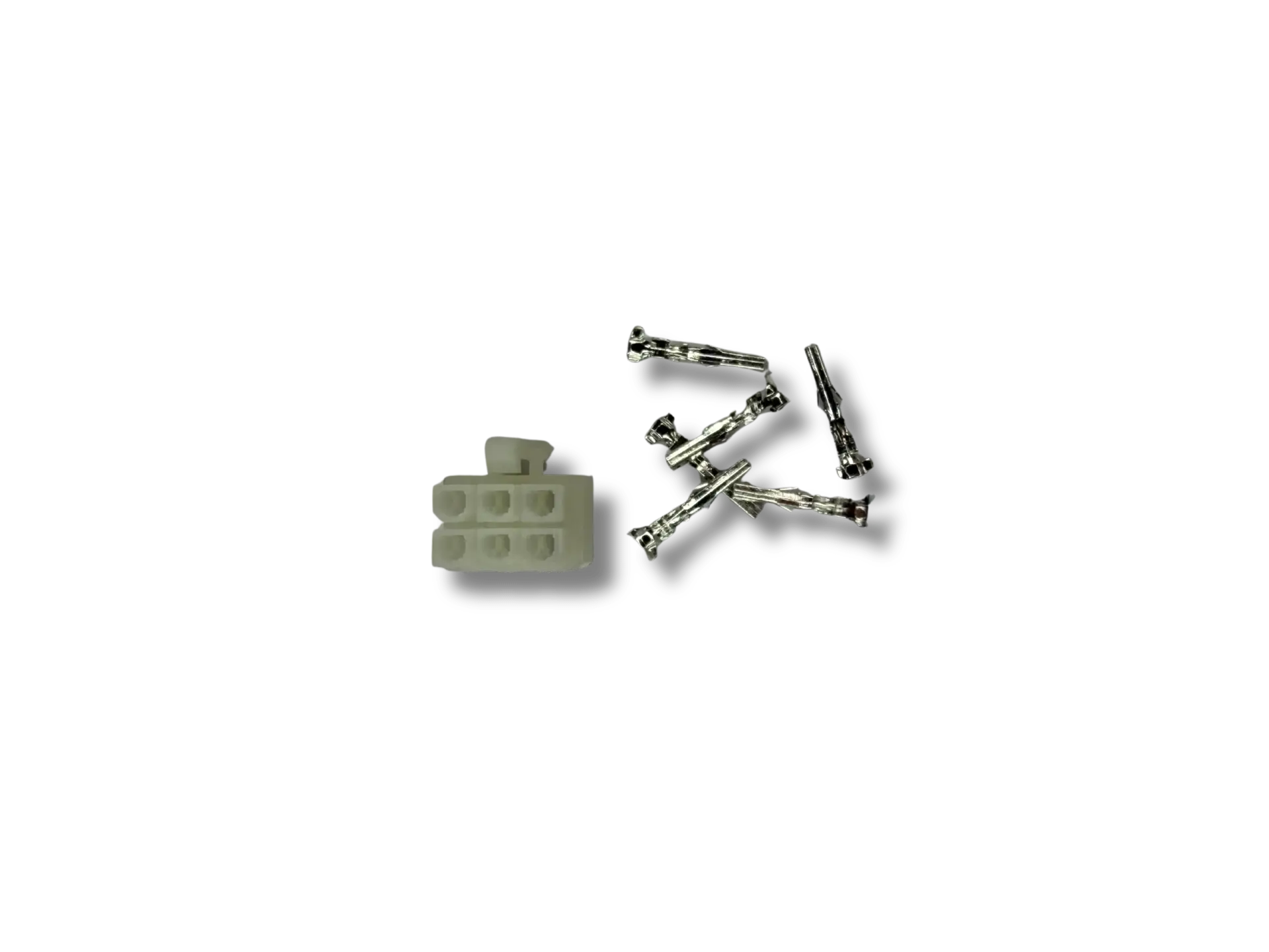 201B Connector 6 Way Female + Pins