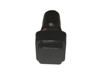 Square Push Button - Black