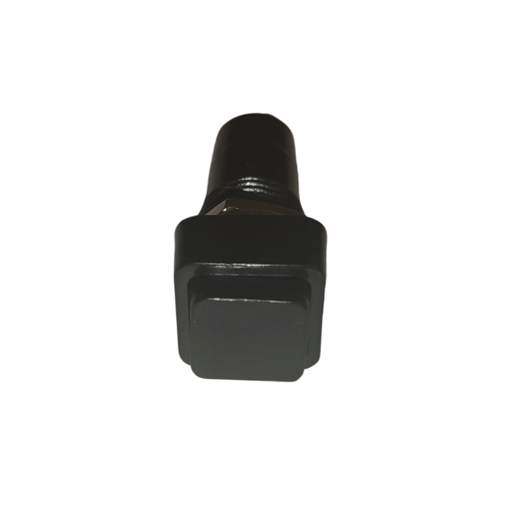 Square Push Button - Black