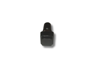 Square Push Button - Black