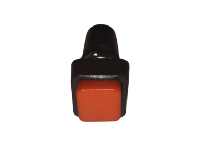Square Push Button - Red